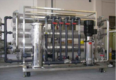 带脚轮的工业反渗透纯水设备