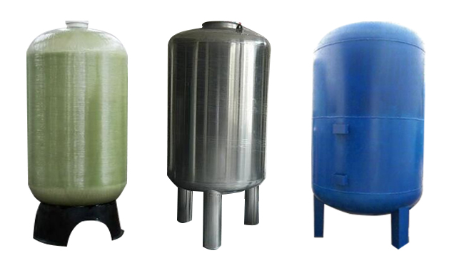 过滤水的预处理罐体图