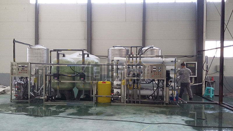 5T/H双级反渗透纯水设备
