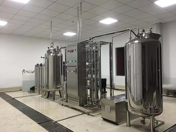 2T/H双级反渗透+EDI实验纯水设备
