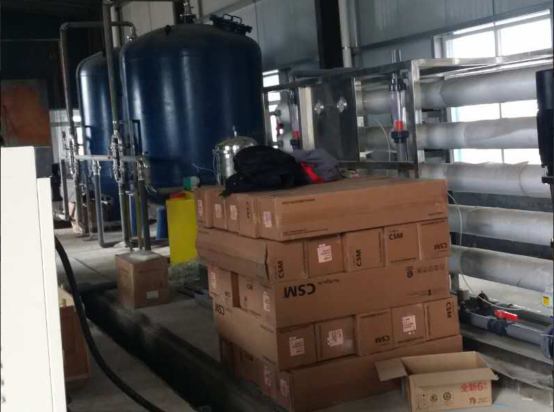 25吨苦咸水淡化纯水设备