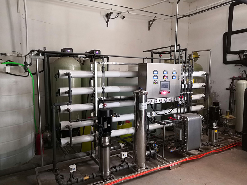 洁具行业用1.5吨双级纯水设备