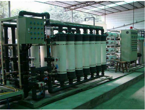 20T/H超滤+双级反渗透纯水设备