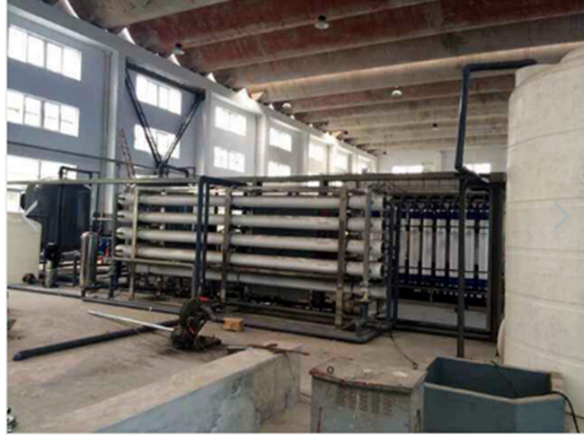 电子行业用超滤+反渗透纯水设备