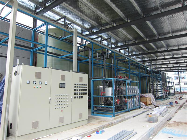 18T/H半导体行业用纯水设备