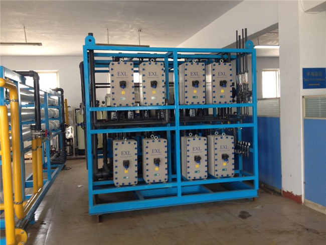 电子行业用20吨EDI超纯水设备